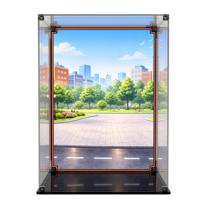 Display Case For LEGO Shopping Street 11371