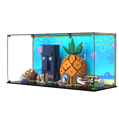 Display Case For LEGO Spongebob Squarepants: Bikini Bottom 11386