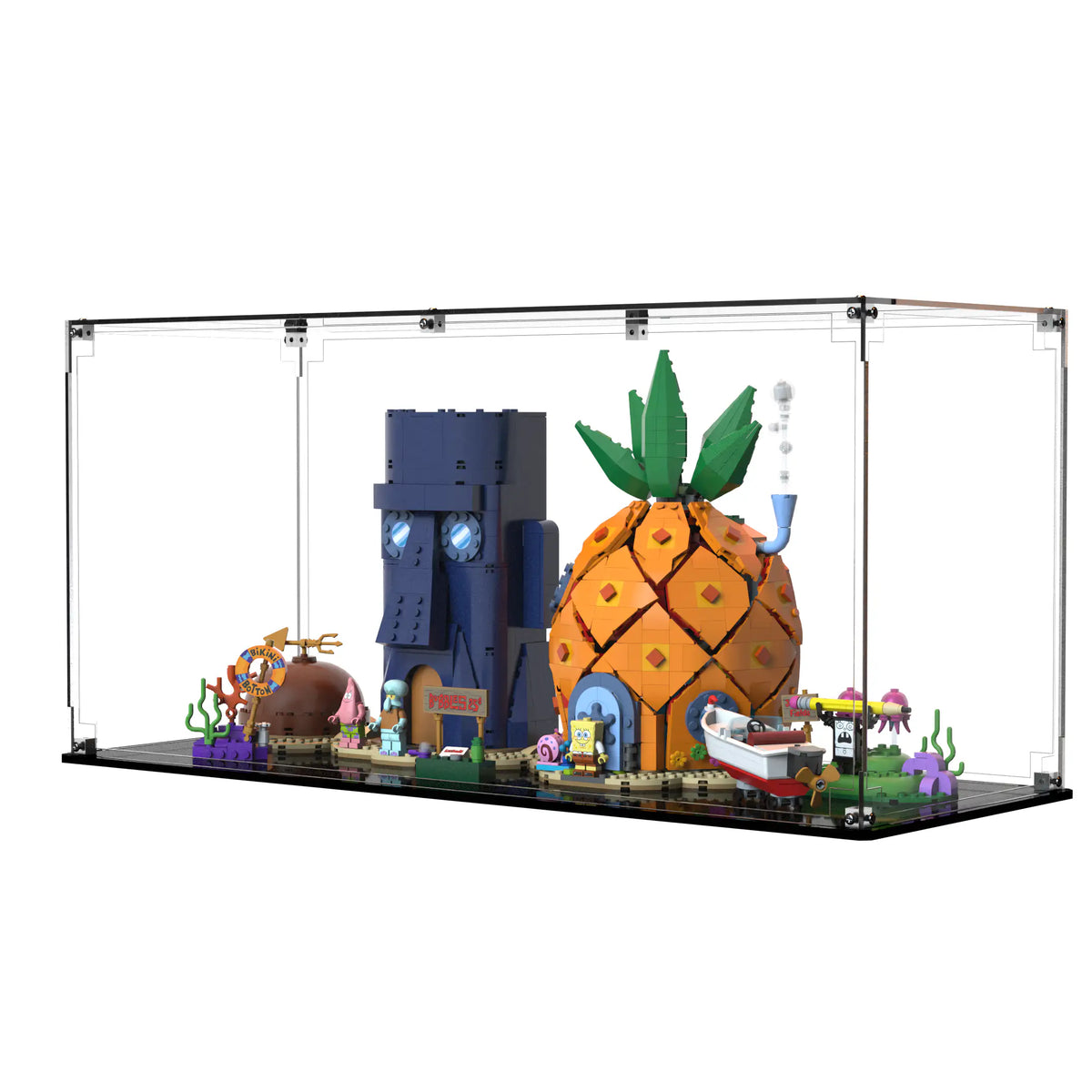 Display Case For LEGO Spongebob Squarepants: Bikini Bottom 11386