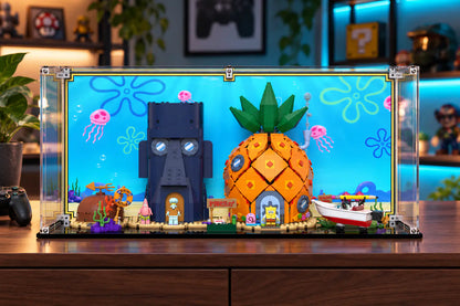 Display Case For LEGO Spongebob Squarepants: Bikini Bottom 11386