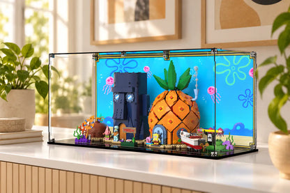 Display Case For LEGO Spongebob Squarepants: Bikini Bottom 11386