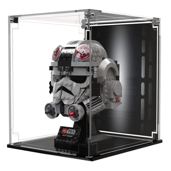 Display Case For LEGO® Star Wars AT-AT Driver Helmet 75429