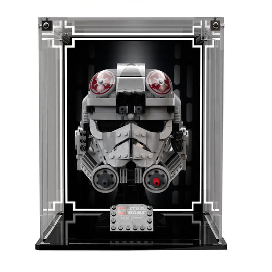 Display Case For LEGO® Star Wars AT-AT Driver Helmet 75429
