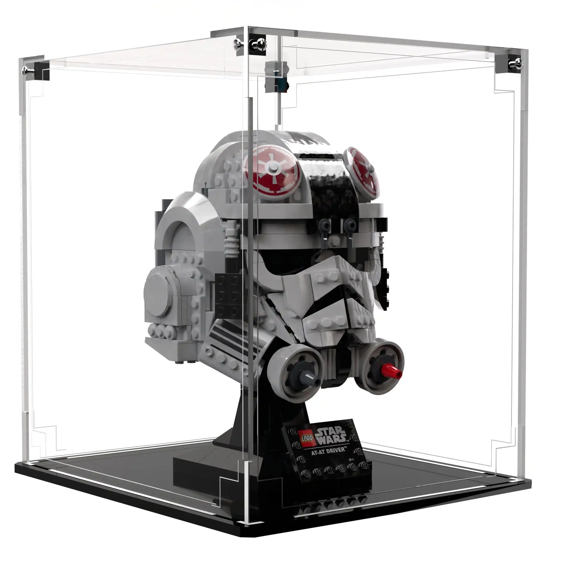 Display Case For LEGO® Star Wars AT-AT Driver Helmet 75429