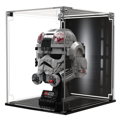 Display Case For LEGO® Star Wars AT-AT Driver Helmet 75429