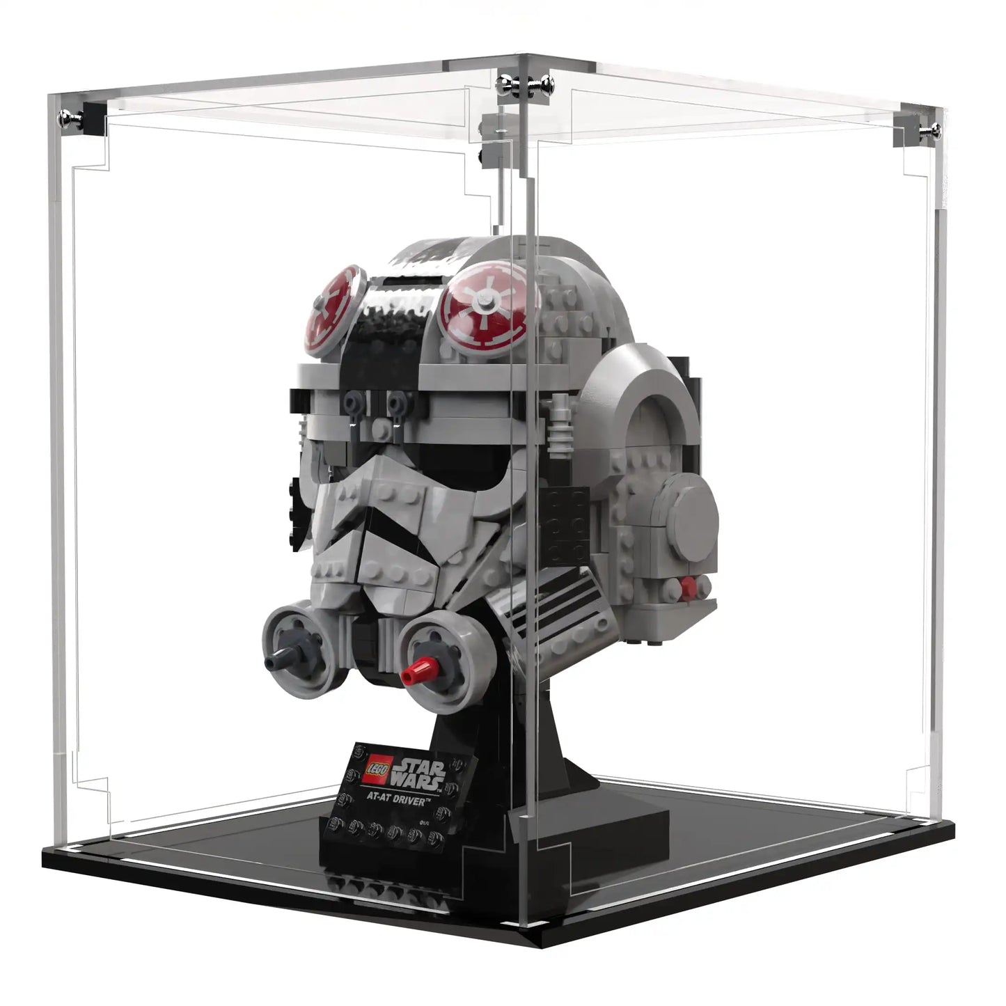 Display Case For LEGO® Star Wars AT-AT Driver Helmet 75429