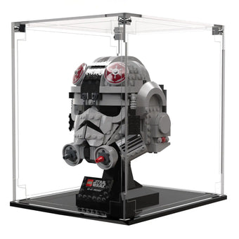 Display Case For LEGO® Star Wars AT-AT Driver Helmet 75429