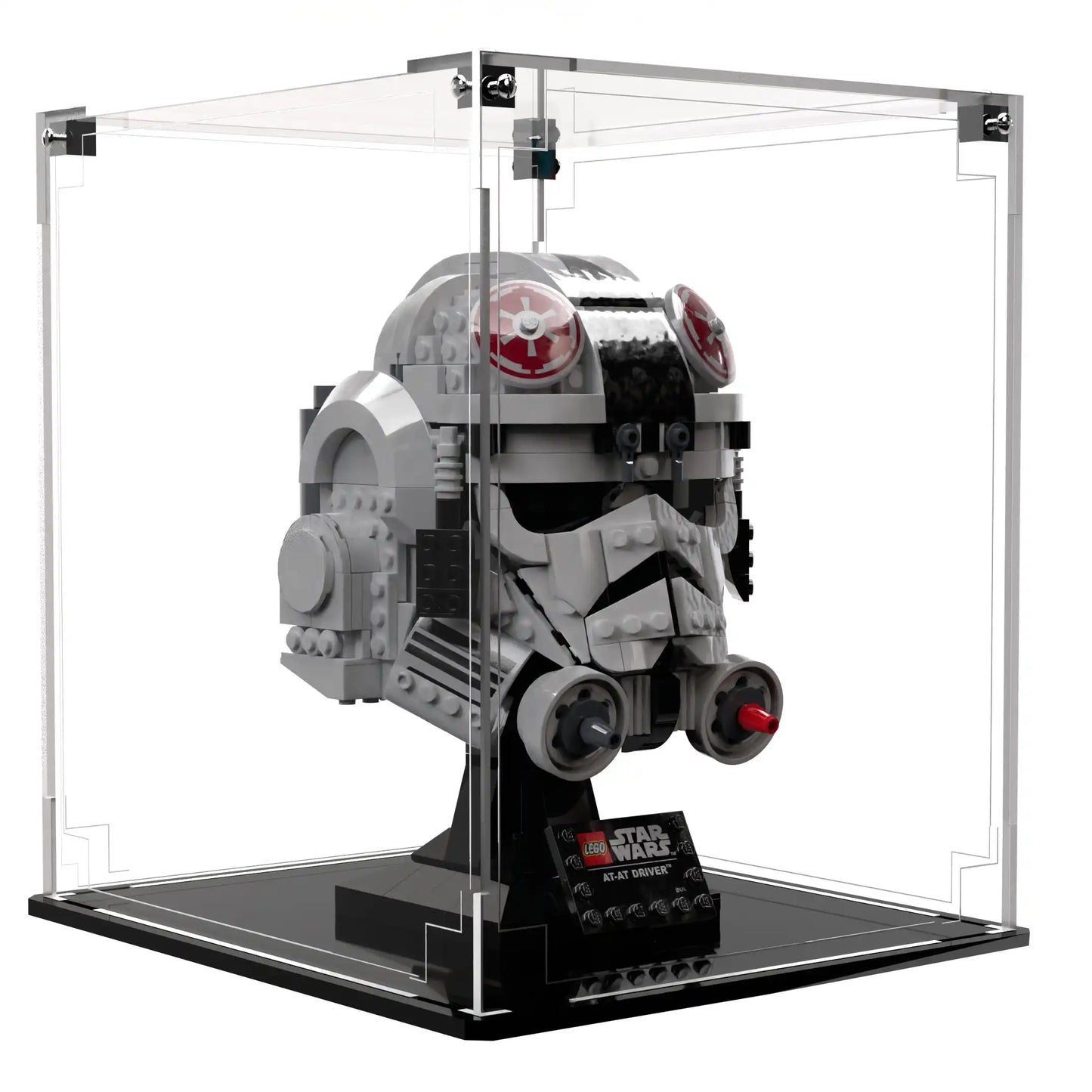 Display Case For LEGO® Star Wars AT-AT Driver Helmet 75429