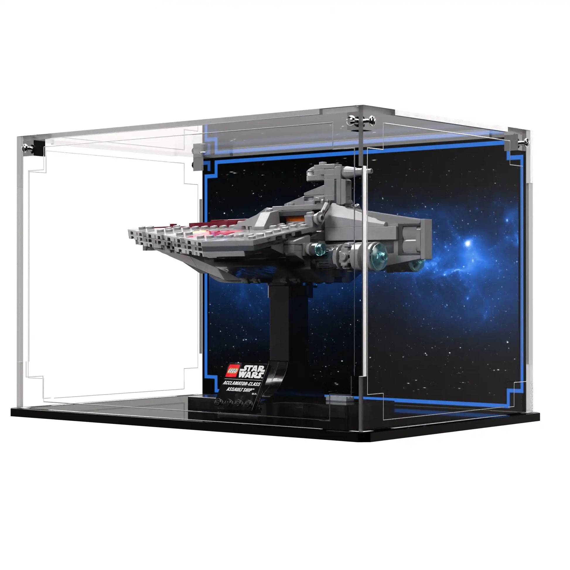 Display Case For LEGO Star Wars Acclamator-Class Assault Ship 75404