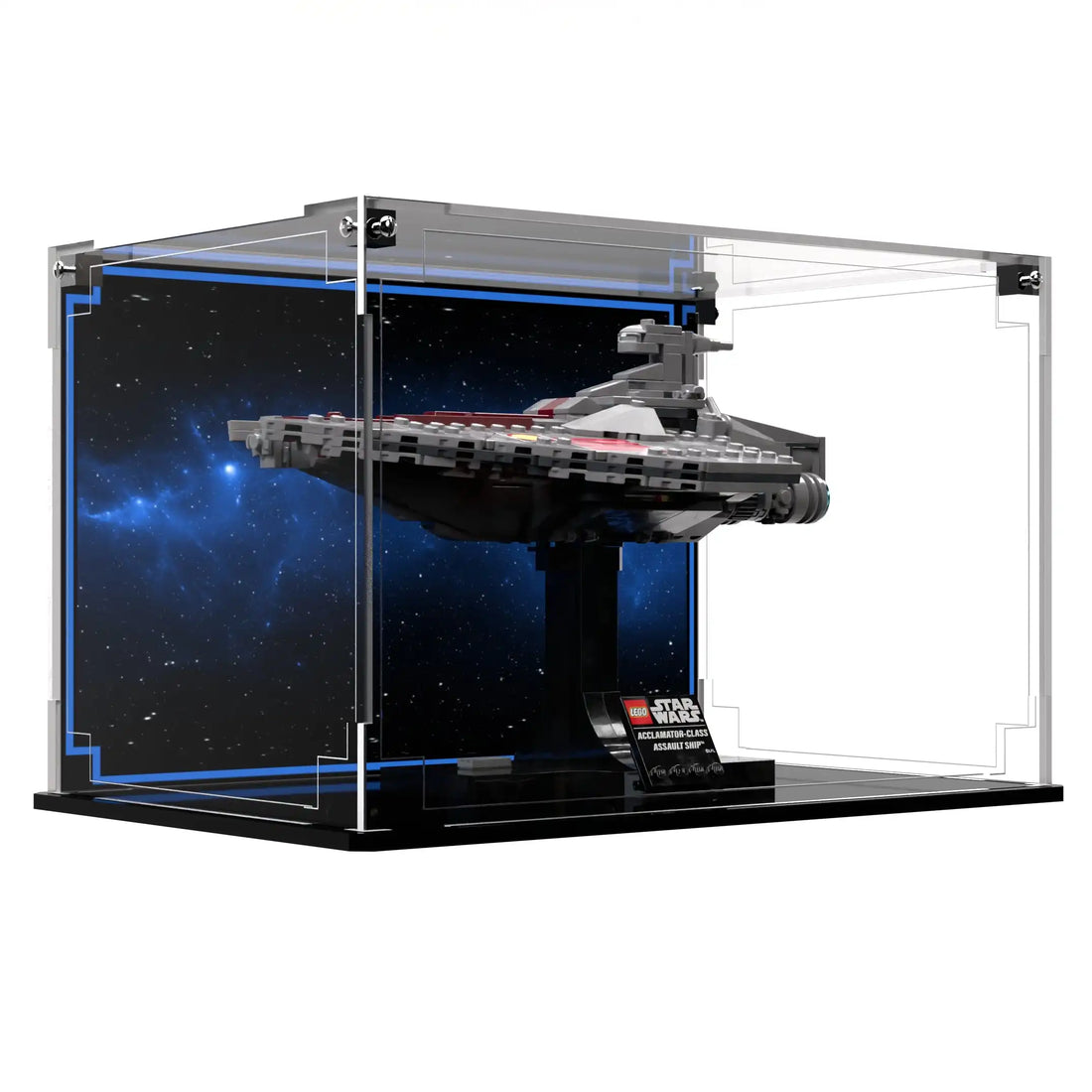 Display Case For LEGO Star Wars Acclamator-Class Assault Ship 75404