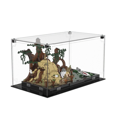 Display Case For LEGO® Star Wars™ Dagobah™ Jedi™ Training Diorama 75330