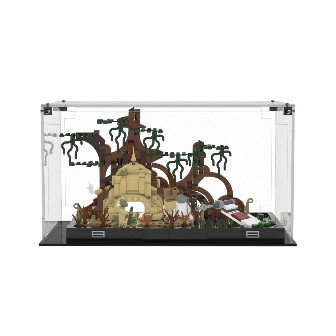 Display Case For LEGO® Star Wars™ Dagobah™ Jedi™ Training Diorama 75330