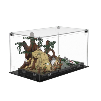Display Case For LEGO® Star Wars™ Dagobah™ Jedi™ Training Diorama 75330