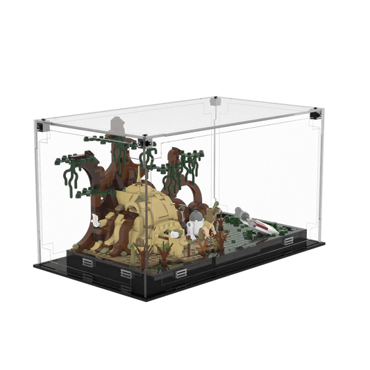 Display Case For LEGO® Star Wars™ Dagobah™ Jedi™ Training Diorama 75330