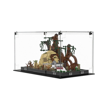 Display Case For LEGO® Star Wars™ Dagobah™ Jedi™ Training Diorama 75330