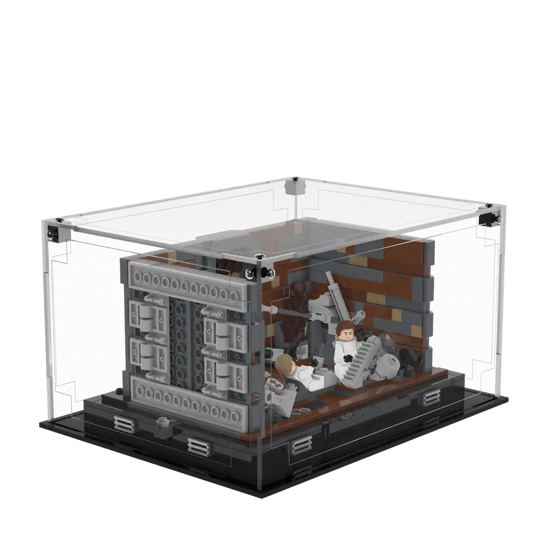 Display Case For LEGO® Star Wars™ Death Star™ Trash Compactor Diorama 75339