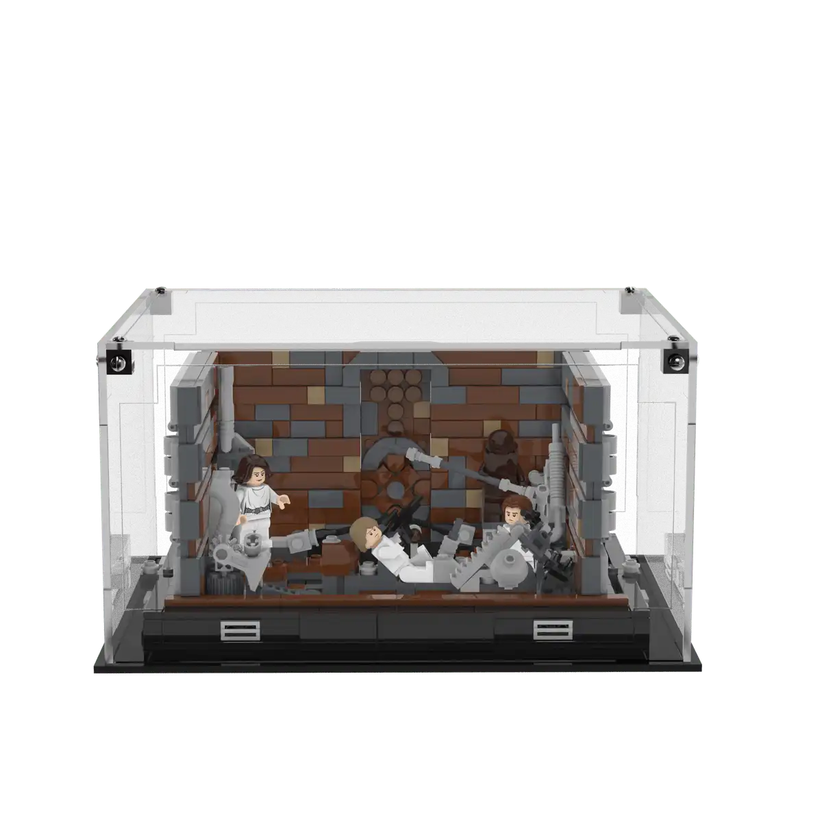 Display Case For LEGO® Star Wars™ Death Star™ Trash Compactor Diorama 75339