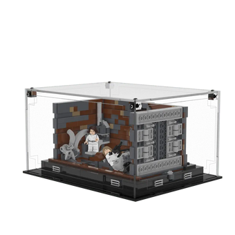 Display Case For LEGO® Star Wars™ Death Star™ Trash Compactor Diorama 75339