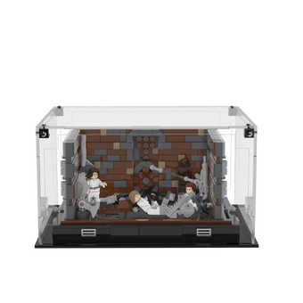 Display Case For LEGO® Star Wars™ Death Star™ Trash Compactor Diorama 75339