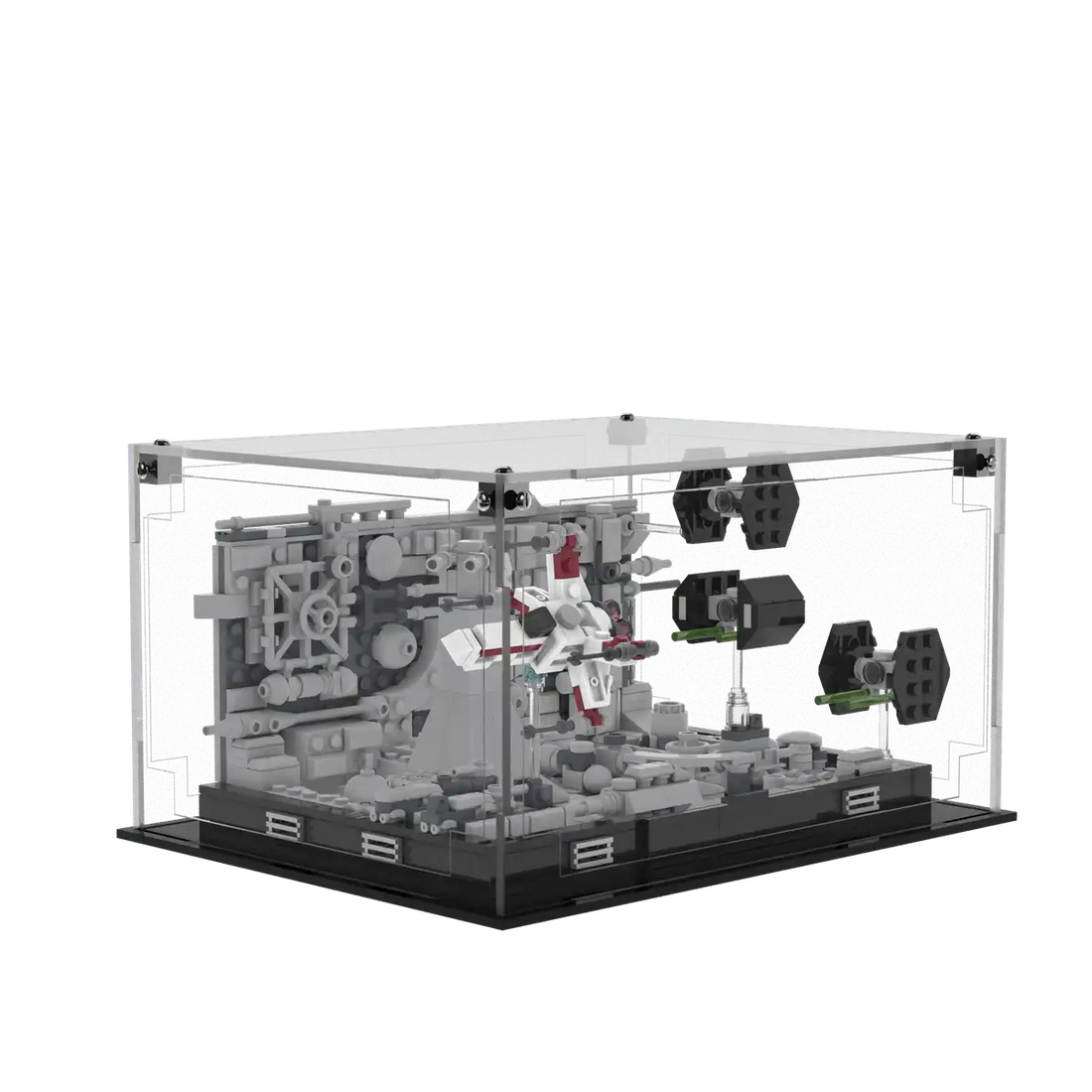 Display Case For LEGO® Star Wars™ Death Star™ Trench Run Diorama 75329