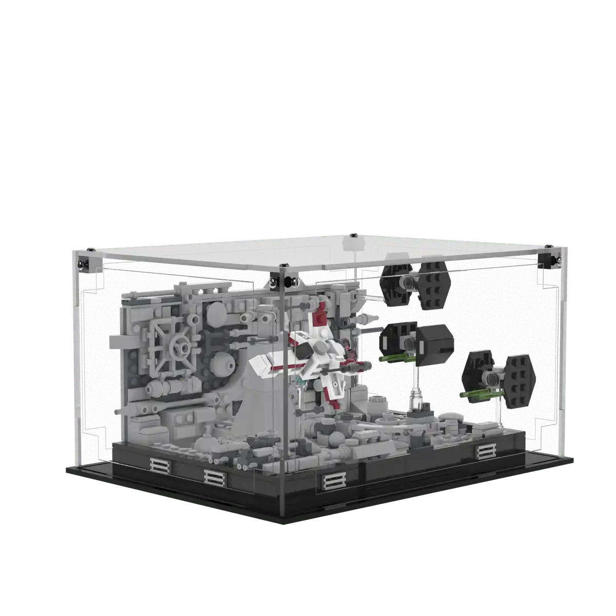 Display Case For LEGO® Star Wars™ Death Star™ Trench Run Diorama 75329