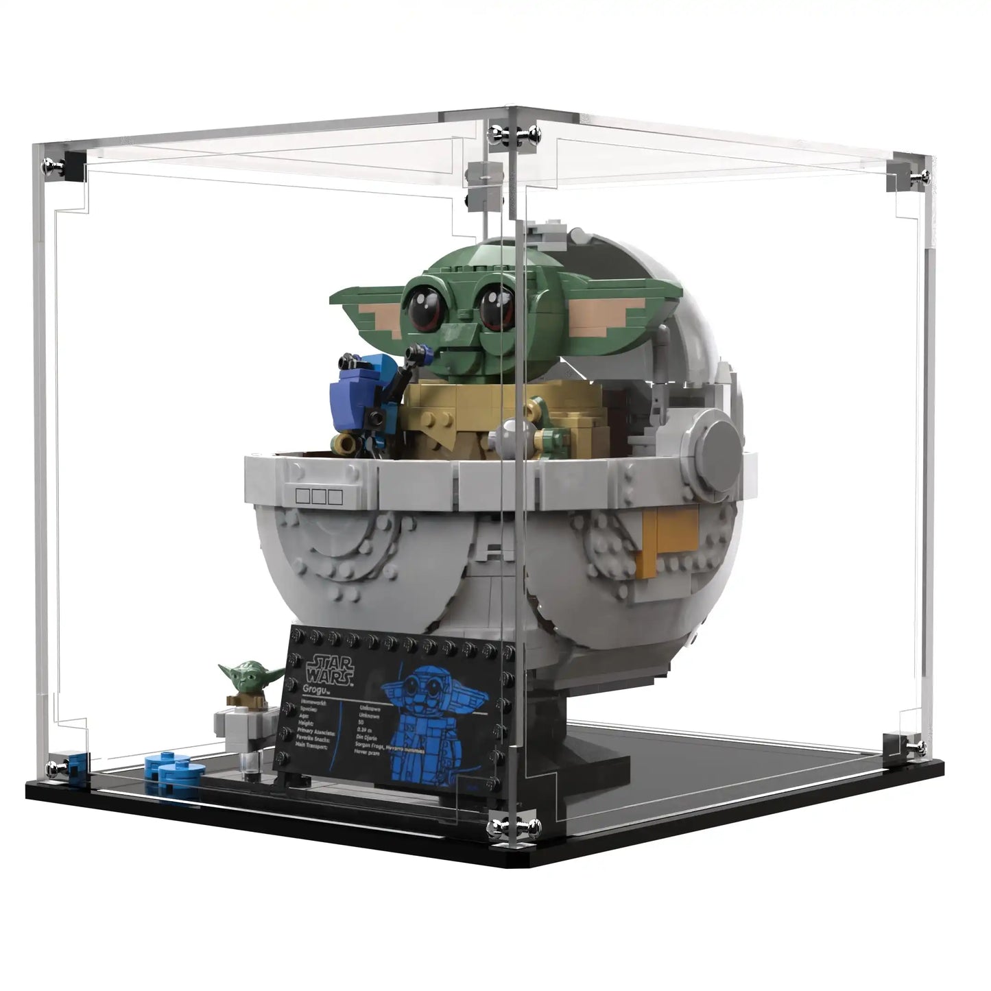 Display Case For LEGO® Star Wars Grogu™ with Hover Pram 75403
