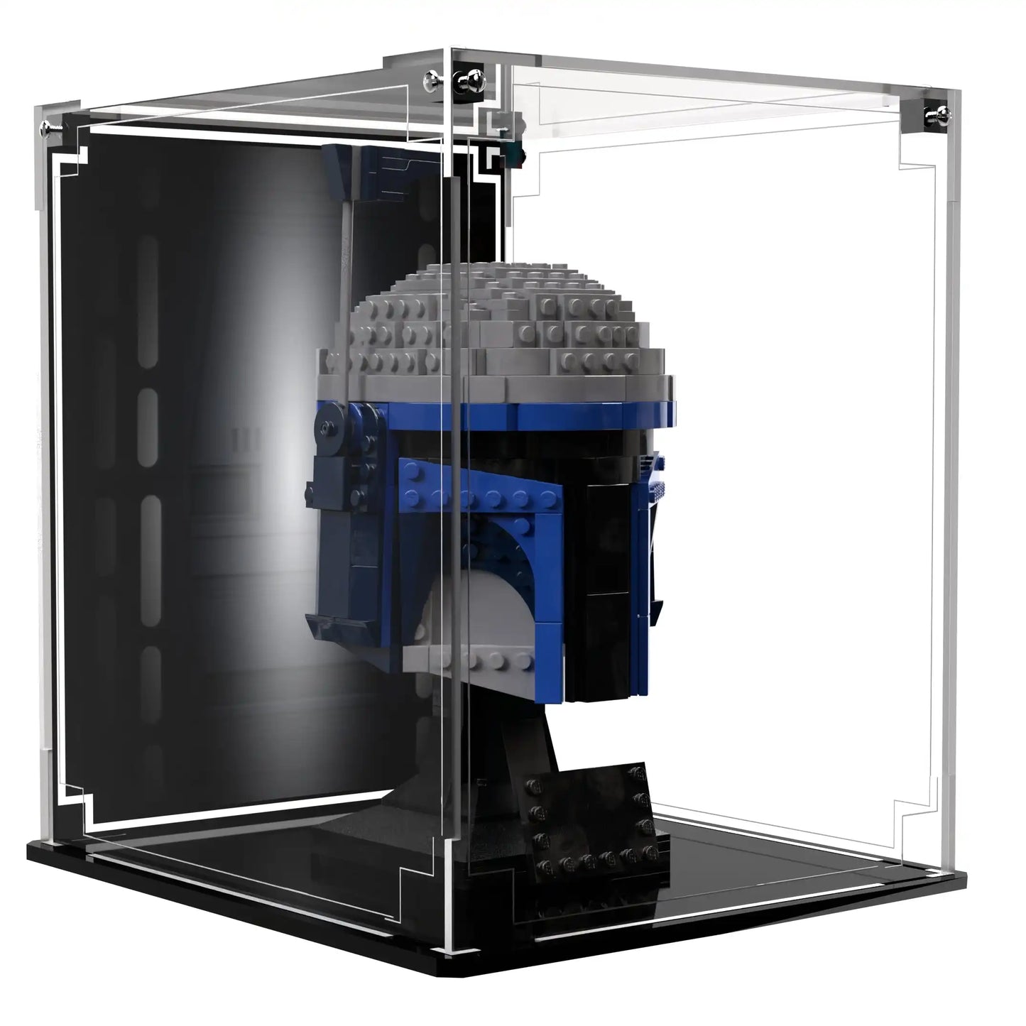 Display Case For LEGO Star Wars Jango Fett Helmet 75408