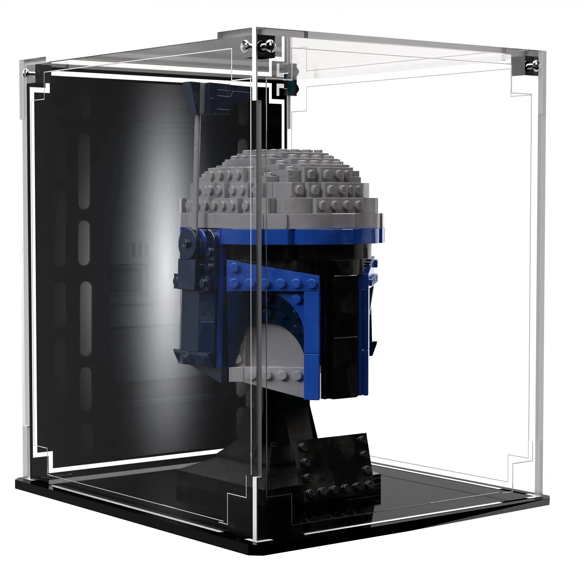 Display Case For LEGO Star Wars Jango Fett Helmet 75408