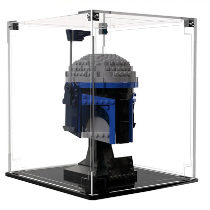 Display Case For LEGO Star Wars Jango Fett Helmet 75408