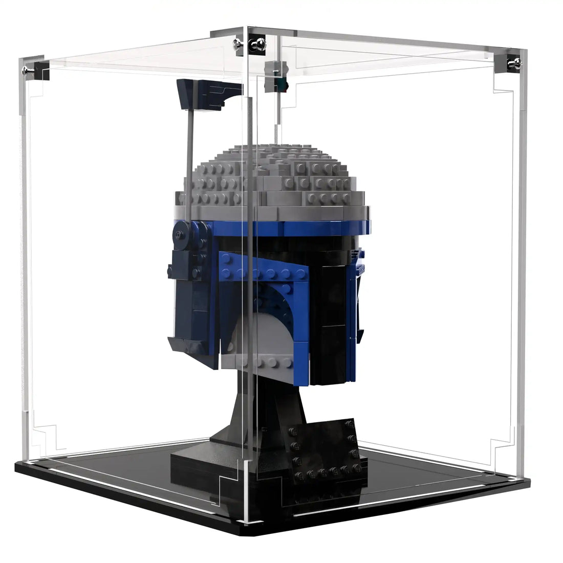 Display Case For LEGO Star Wars Jango Fett Helmet 75408