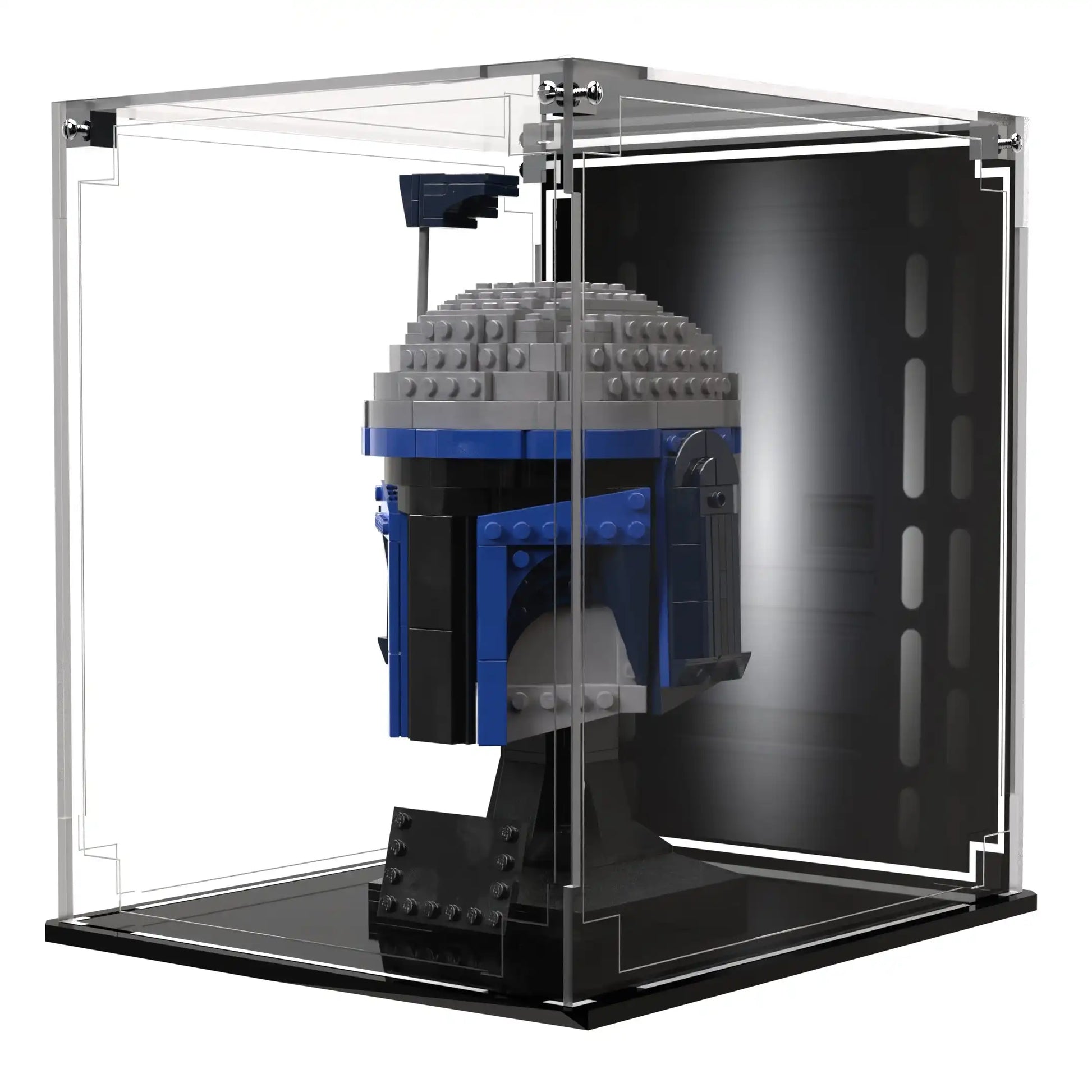 Display Case For LEGO Star Wars Jango Fett Helmet 75408