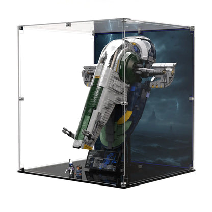 Display Case For LEGO® Star Wars Jango Fett's Firespray-Class Starship 75409