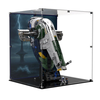 Display Case For LEGO® Star Wars Jango Fett's Firespray-Class Starship 75409