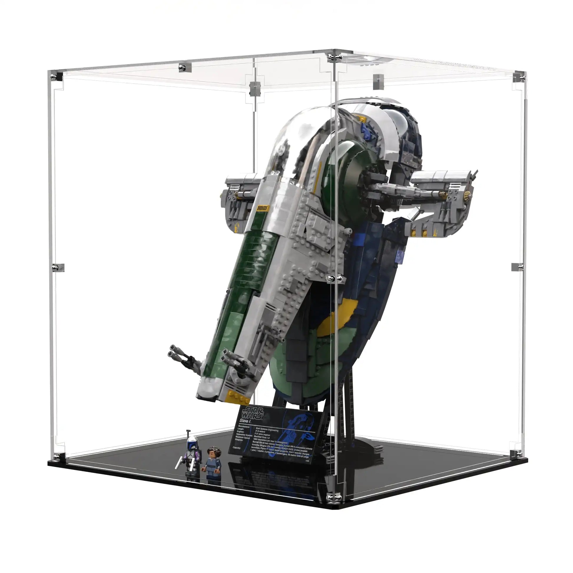 Display Case For LEGO® Star Wars Jango Fett's Firespray-Class Starship 75409