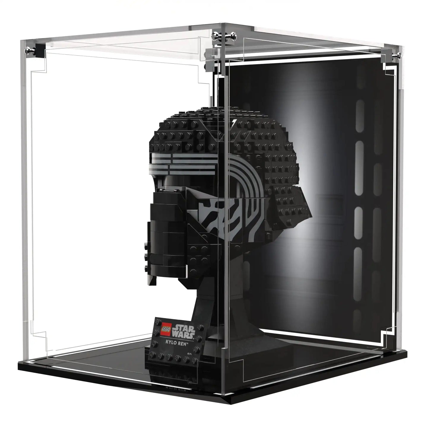 Display Case For LEGO Star Wars Kylo Ren Helmet 75415