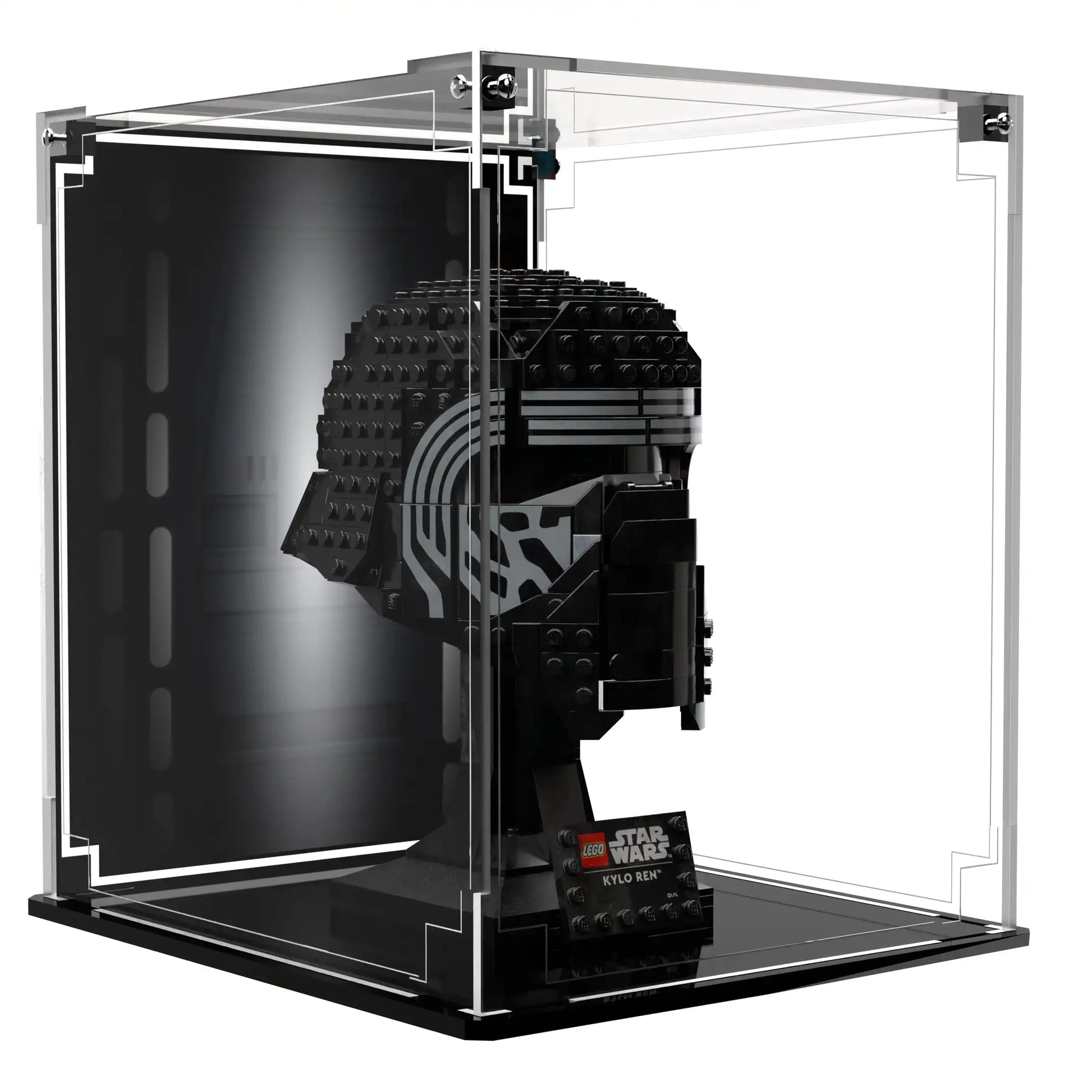 Display Case For LEGO Star Wars Kylo Ren Helmet 75415
