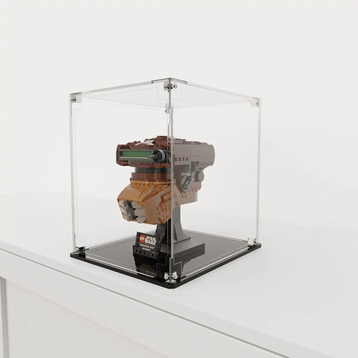 Display Case For LEGO® Star Wars™ Princess Leia™ (Boushh™) Helmet 75351