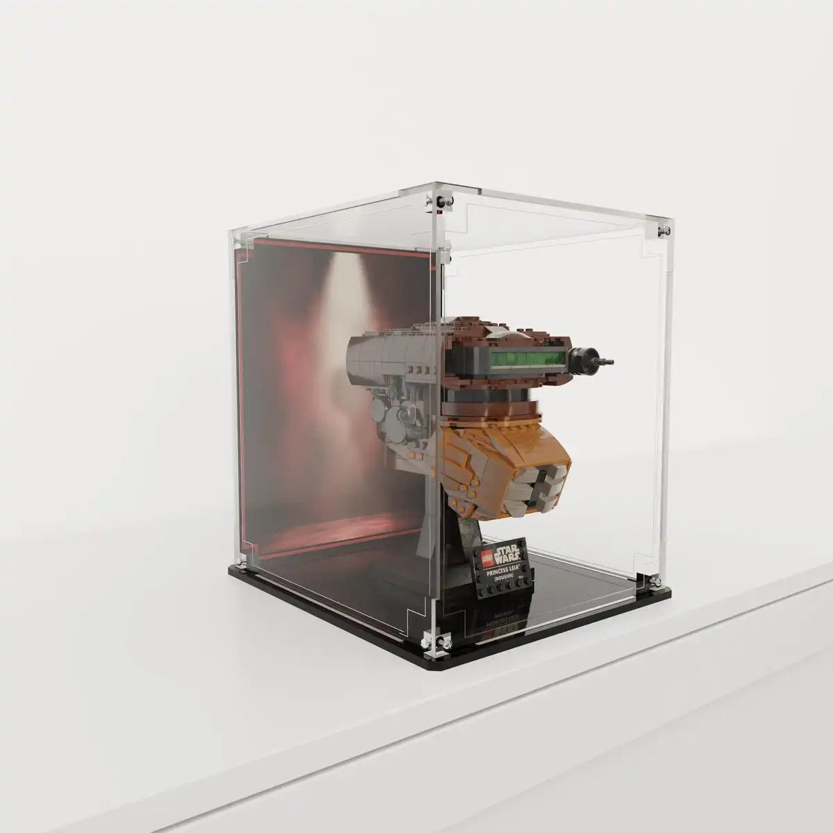 Display Case For LEGO® Star Wars™ Princess Leia™ (Boushh™) Helmet 75351