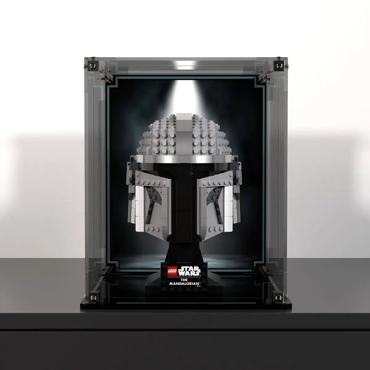 Display Case For LEGO® Star Wars™ The Mandalorian™ Helmet 75328
