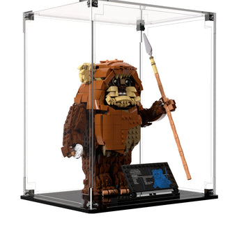 Display Case For LEGO Star Wars Wicket the Ewok 75430