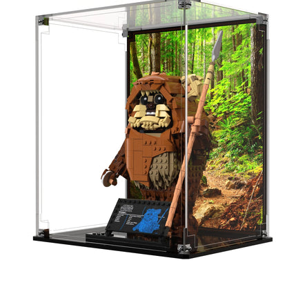 Display Case For LEGO Star Wars Wicket the Ewok 75430