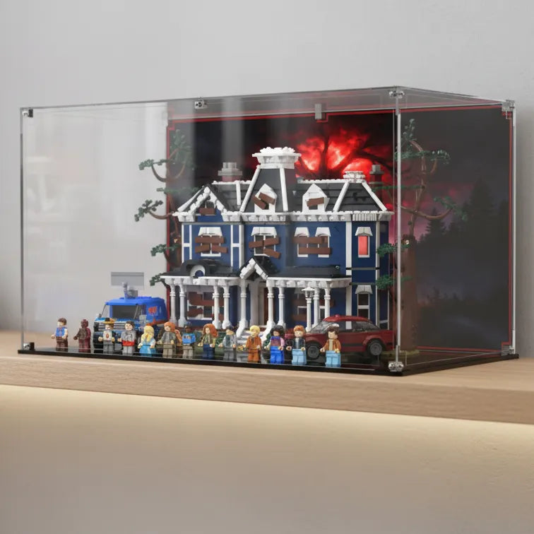 Display Case For LEGO Stranger Things: The Creel House 11370