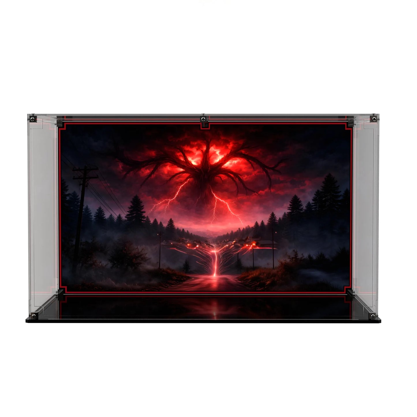 Display Case For LEGO Stranger Things: The Creel House 11370