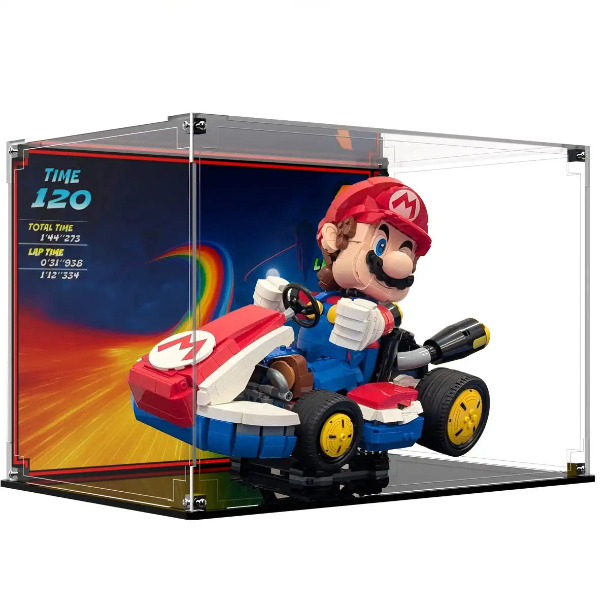 Display Case For LEGO® Super Mario Mario & Standard Kart 72037