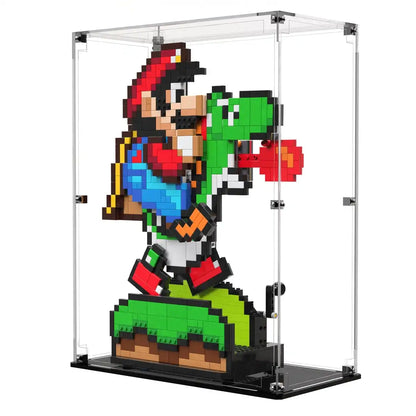 Display Case For LEGO® Super Mario™ Super Mario World™: Mario & Yoshi 71438