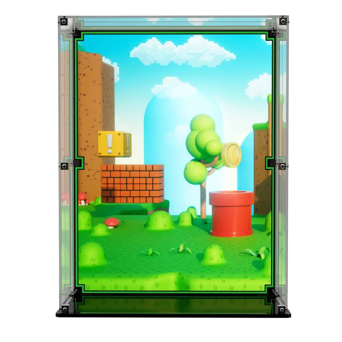 Display Case For LEGO® Super Mario™ Super Mario World™: Mario & Yoshi 71438