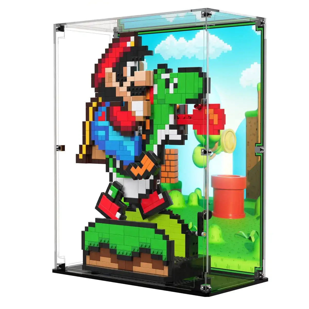 Display Case For LEGO® Super Mario™ Super Mario World™: Mario & Yoshi 71438