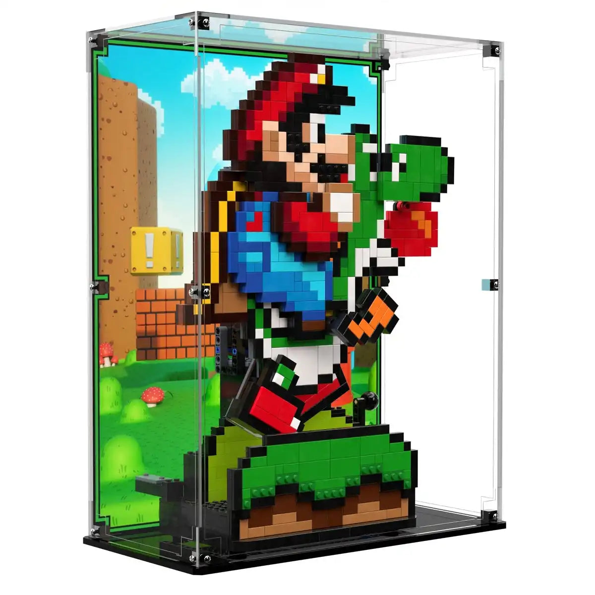 Display Case For LEGO® Super Mario™ Super Mario World™: Mario & Yoshi 71438