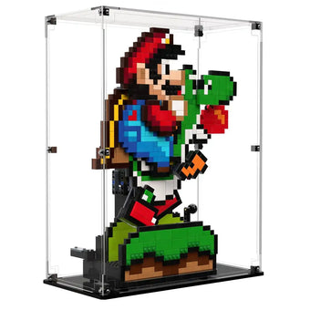 Display Case For LEGO® Super Mario™ Super Mario World™: Mario & Yoshi 71438