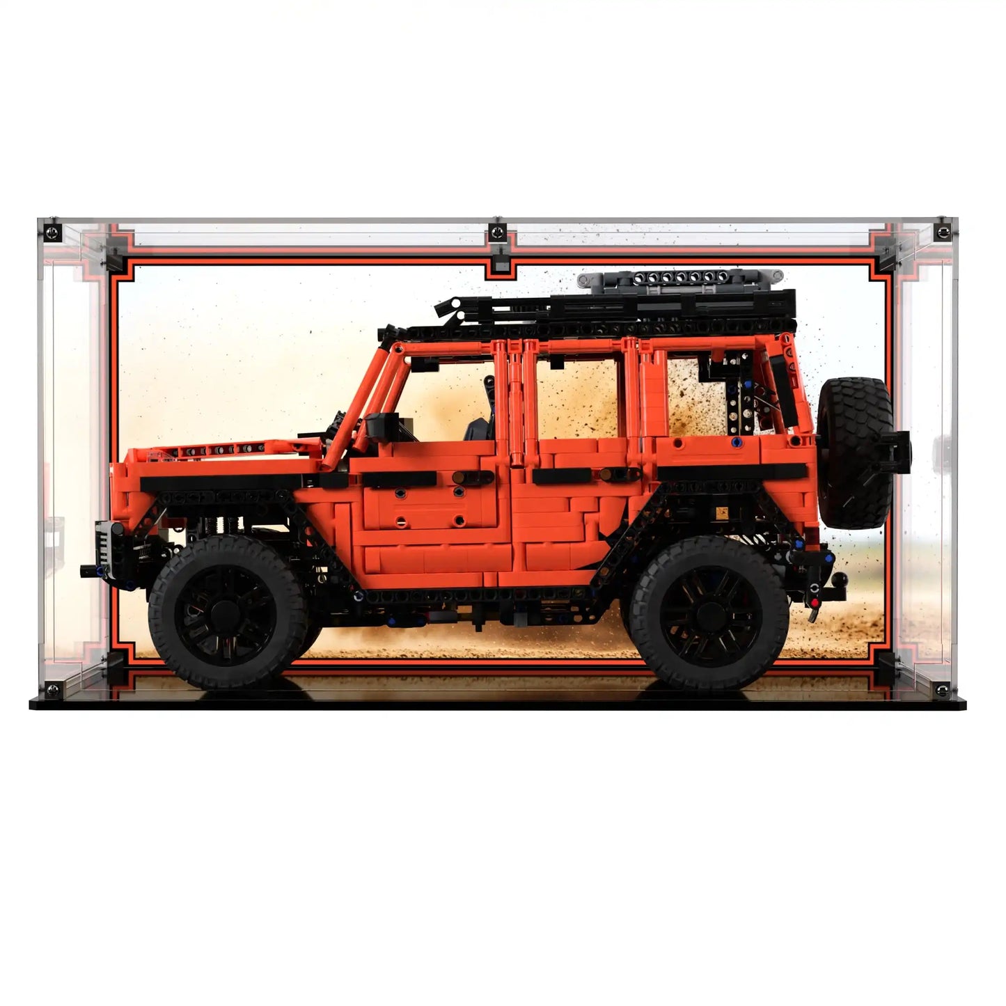 Display Case For LEGO Technic Mercedes-Benz G 500 PROFESSIONAL Line 42177